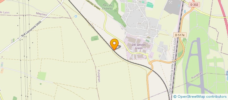 localisation de l'entreprise SCI IMMIXTUS  PUSIGNAN