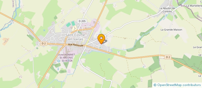 localisation de l'entreprise SCI IMMO 1 à SAINT AIGNAN