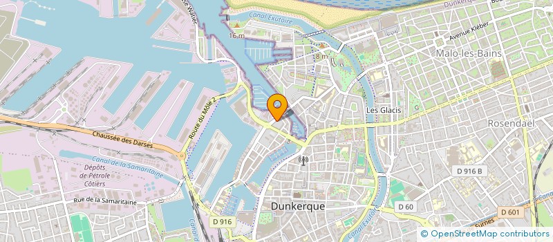 localisation de l'entreprise SCI IMMO 1 REPDYCK à DUNKERQUE