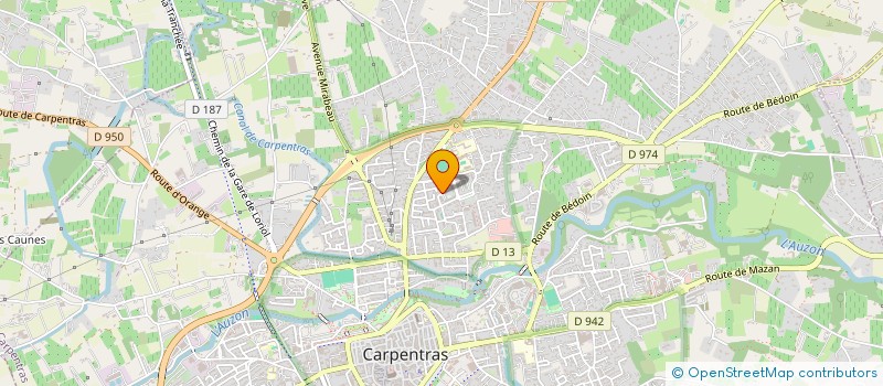 localisation de l'entreprise SCI IMMO 13  CARPENTRAS