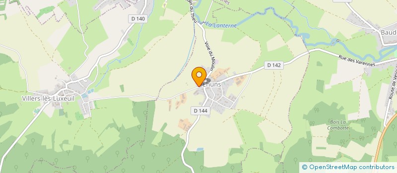 localisation de l'entreprise SCI IMMO 2000  EHUNS