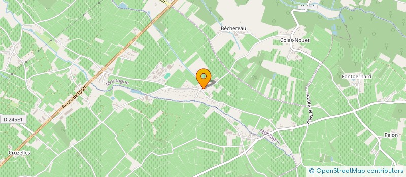 localisation de l'entreprise SCI IMMO 2021  MONTAGNE