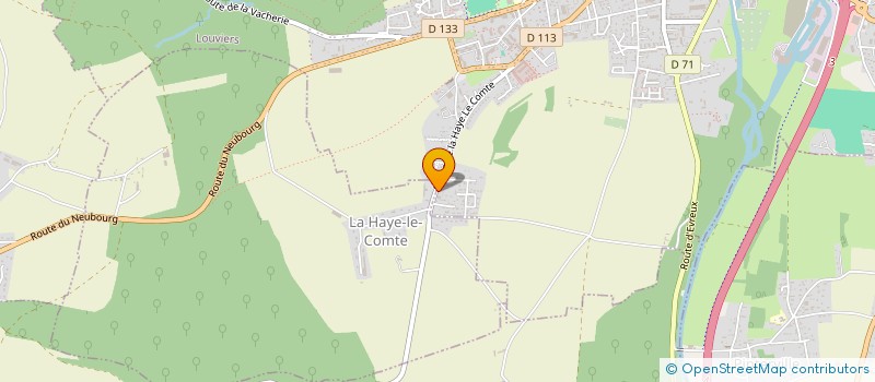 localisation de l'entreprise SCI IMMO 27 à LOUVIERS