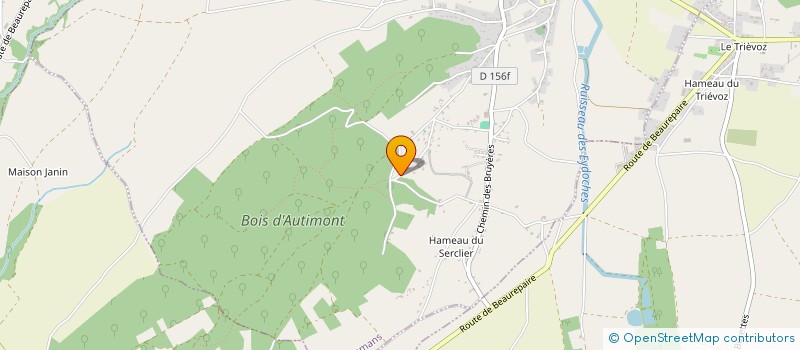 localisation de l'entreprise SCI IMMO 2J  BOSSIEU