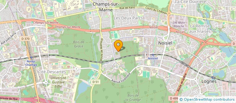 localisation de l'entreprise SCI IMMO 3394  CHAMPS-SUR-MARNE