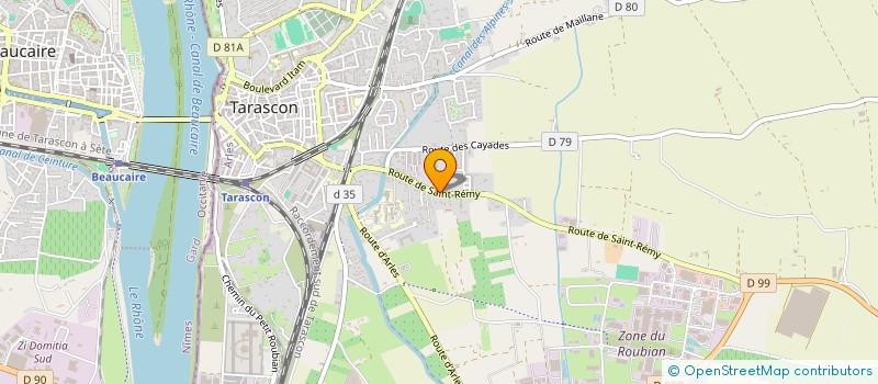 localisation de l'entreprise SCI IMMO 3R  TARASCON