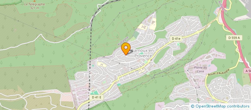 localisation de l'entreprise SCI IMMO 46 à CARNOUX-EN-PROVENCE