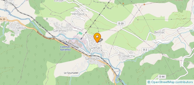 localisation de l'entreprise SCI IMMO à LUZENAC
