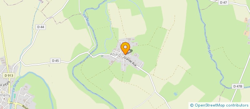 localisation de l'entreprise SCI IMMO 4D  ABAUCOURT