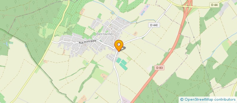 localisation de l'entreprise SCI IMMO 5 M  BERRWILLER