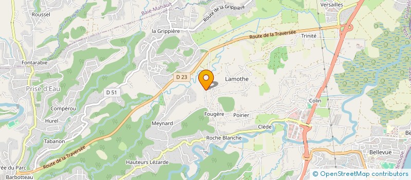 localisation de l'entreprise SCI IMMO 500 à PETIT-BOURG