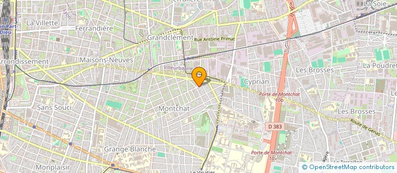 localisation de l'entreprise SCI IMMO 69003  LYON