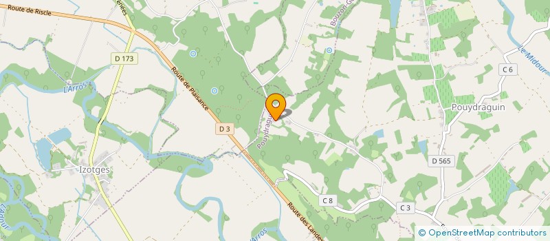 localisation de l'entreprise SCI IMMO  SABAZAN