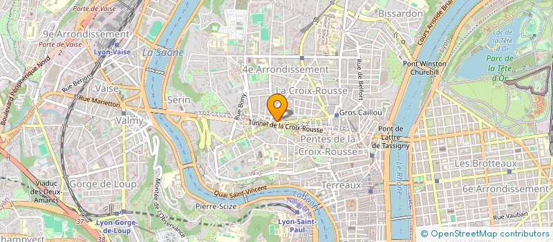 localisation de l'entreprise SCI IMMO  LYON