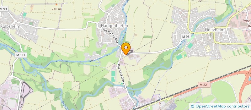 localisation de l'entreprise SCI IMMO  HANGENBIETEN