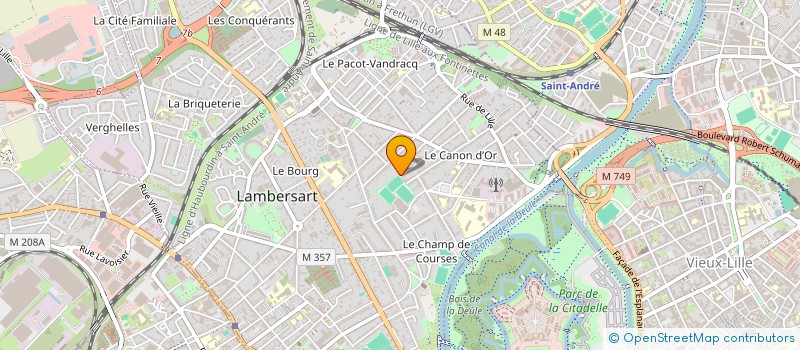 localisation de l'entreprise SCI IMMO A DEUX à LAMBERSART