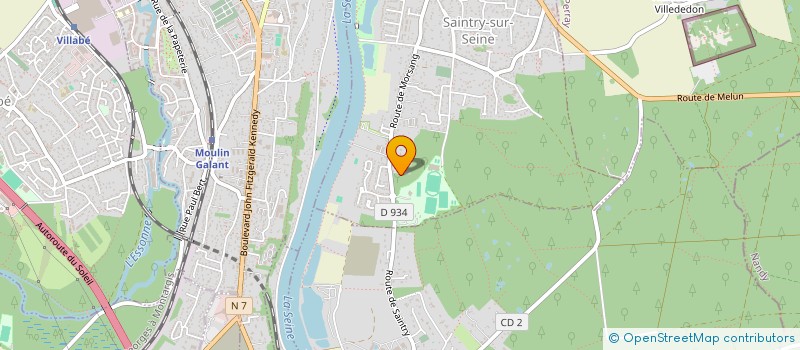 localisation de l'entreprise SCI IMMO AB PREMIER à SAINTRY-SUR-SEINE