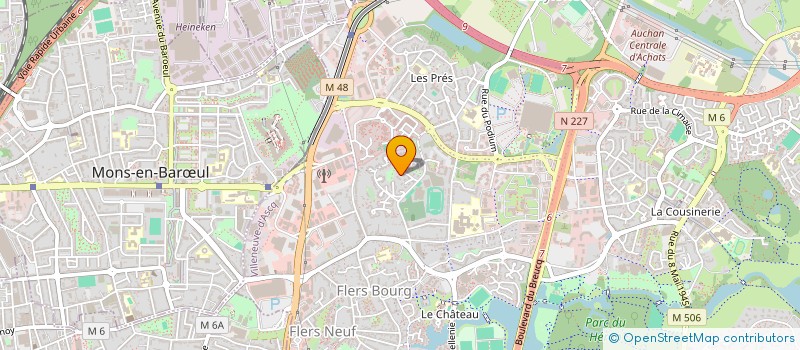 localisation de l'entreprise SCI IMMO ADELIS à VILLENEUVE-D'ASCQ