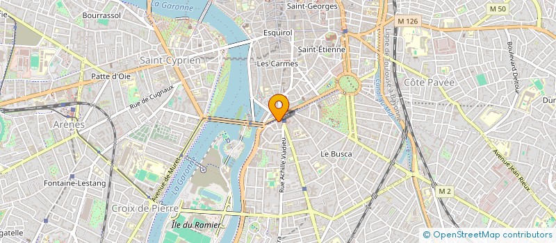localisation de l'entreprise SCI IMMO ARCANTHE à TOULOUSE
