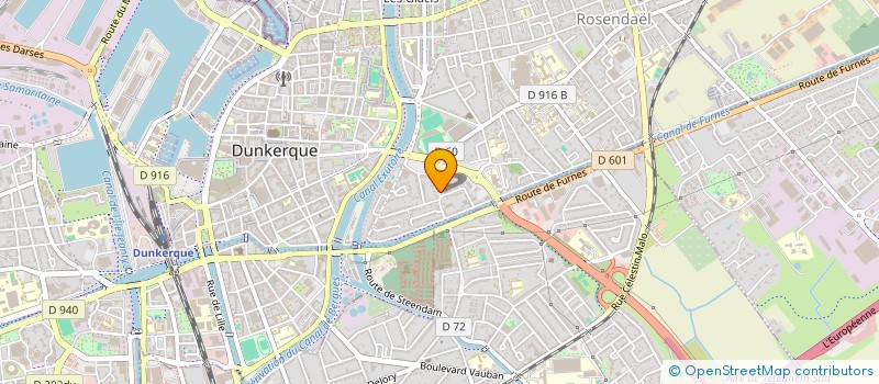 localisation de l'entreprise SCI IMMO AREXPO à DUNKERQUE
