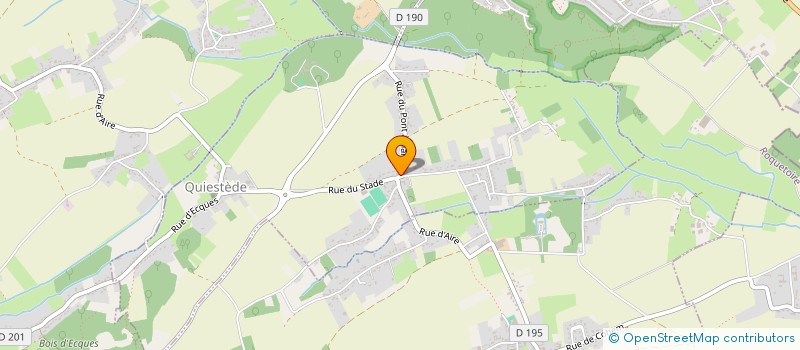 localisation de l'entreprise SCI IMMO AUBE  QUIESTEDE