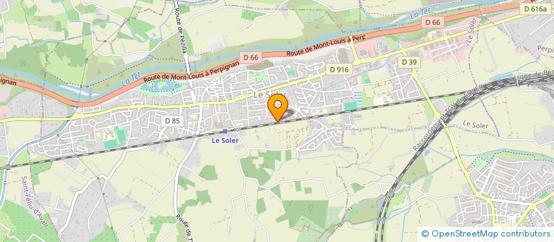 localisation de l'entreprise SCI IMMO B  LE SOLER