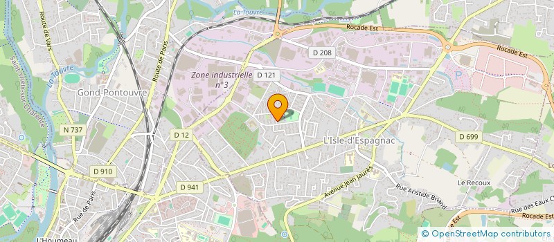localisation de l'entreprise SCI IMMO B.C  L'ISLE-D'ESPAGNAC