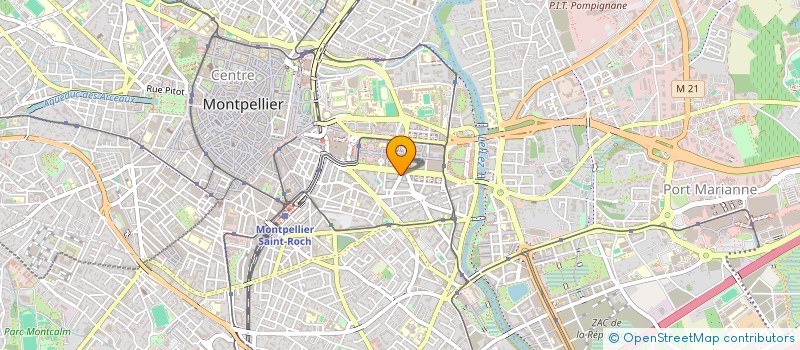 localisation de l'entreprise SCI IMMO B.I.A. à MONTPELLIER