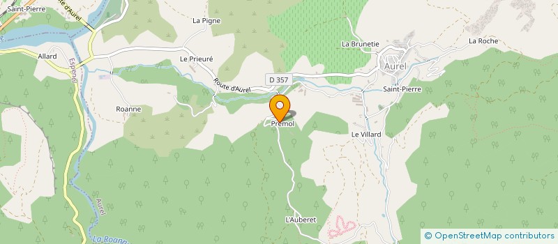 localisation de l'entreprise SCI IMMO B.L.  AUREL