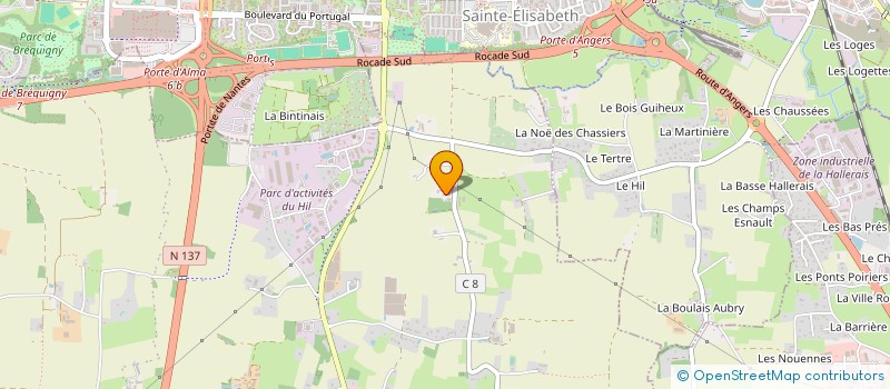 localisation de l'entreprise SCI IMMO BAGNOLES  NOYAL-CHATILLON-SUR-SEICHE
