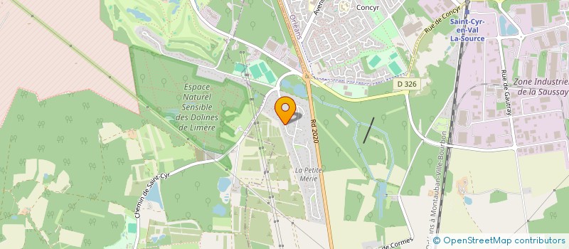 localisation de l'entreprise SCI IMMO BC à SAINT-CYR-EN-VAL