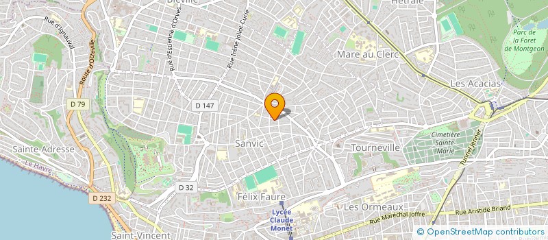 localisation de l'entreprise SCI IMMO BCM à LE HAVRE