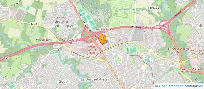 localisation de l'entreprise SCI IMMO BGLV à NANTES