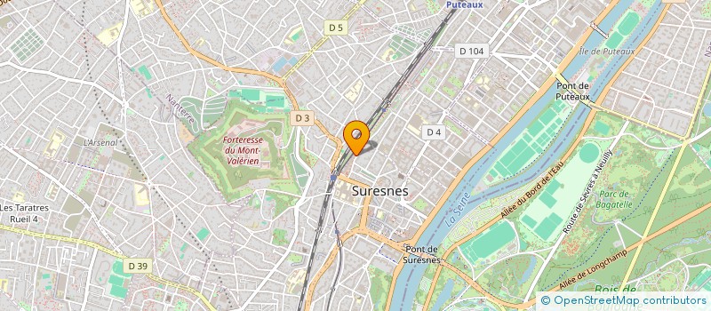 localisation de l'entreprise SCI IMMO BREIZH INVEST à SURESNES