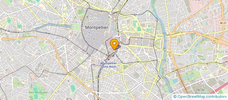 localisation de l'entreprise SCI IMMO CANOURGUE à MONTPELLIER