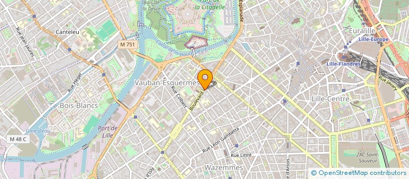 localisation de l'entreprise SCI IMMO-CARD à LILLE