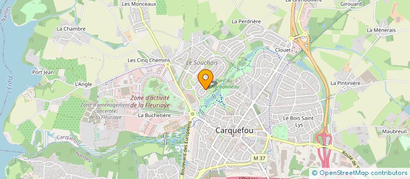 localisation de l'entreprise SCI IMMO CARQUEFOU  CARQUEFOU