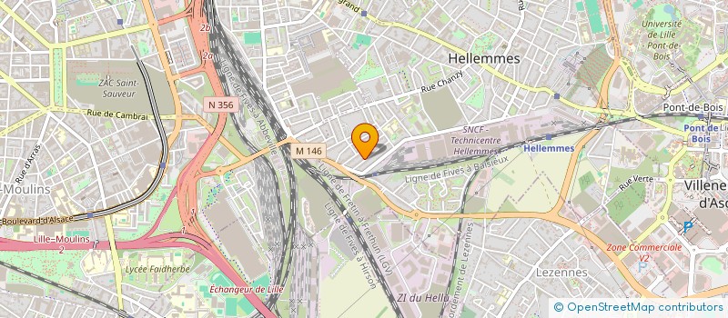 localisation de l'entreprise SCI IMMO CECILE à LILLE