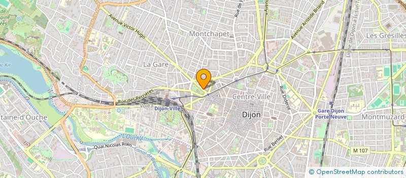 localisation de l'entreprise SCI IMMO CIBLE à DIJON