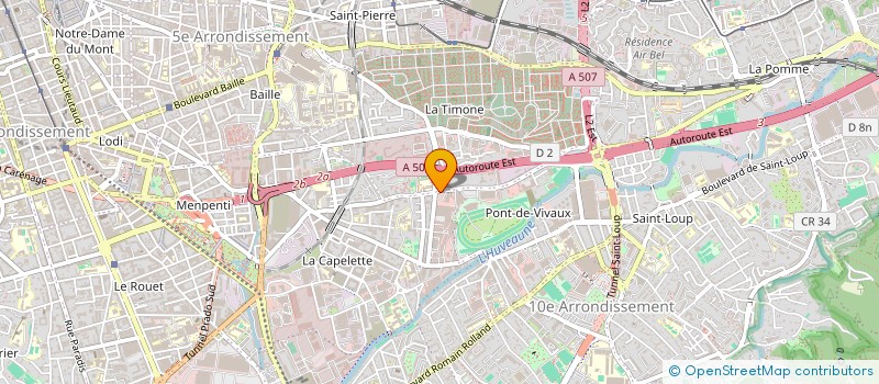 localisation de l'entreprise SCI IMMO CNT à MARSEILLE