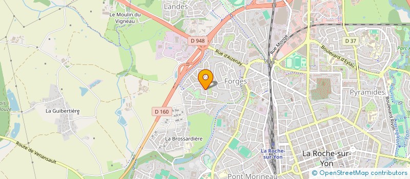 localisation de l'entreprise SCI IMMO CONCEPT à LA ROCHE-SUR-YON