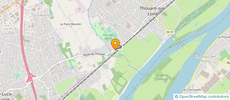 localisation de l'entreprise SCI IMMO CONCEPT  THOUARE-SUR-LOIRE