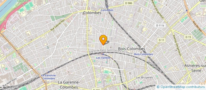 localisation de l'entreprise SCI IMMO CONFORT à COLOMBES
