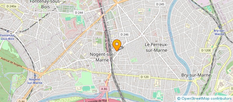 localisation de l'entreprise SCI IMMO CONORTON  LE PERREUX-SUR-MARNE