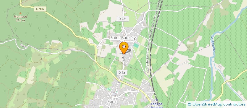 localisation de l'entreprise SCI IMMO CONSTRUCTION 2000 à LARGENTIERE