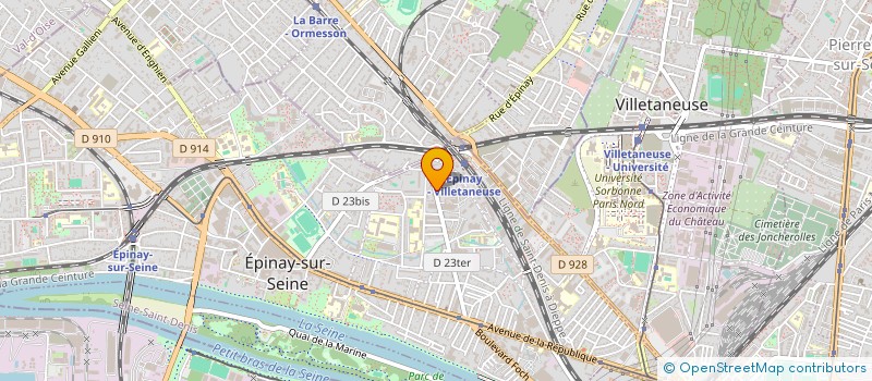 localisation de l'entreprise SCI IMMO - CORPO à EPINAY-SUR-SEINE