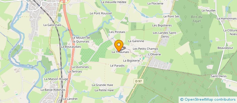 localisation de l'entreprise SCI IMMO CTAG  BETTON