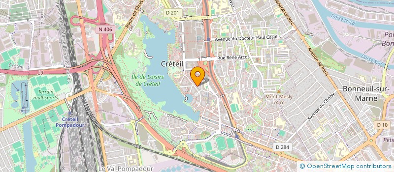 localisation de l'entreprise SCI IMMO D MARAIS à CRETEIL