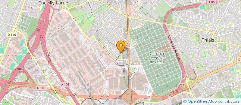 localisation de l'entreprise SCI IMMO DB LOGEMENTS  CHEVILLY-LARUE