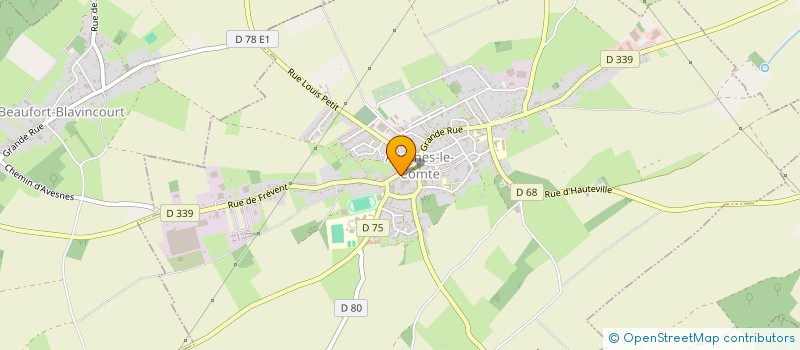 localisation de l'entreprise SCI IMMO DELNI  LATTRE-SAINT-QUENTIN